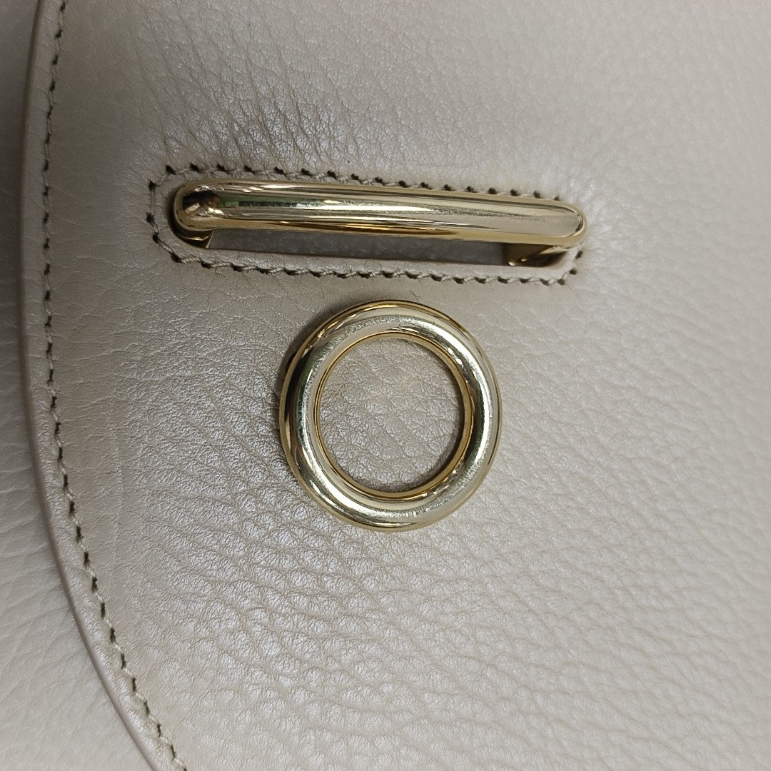 B Clip Mini Calfskin Yellow