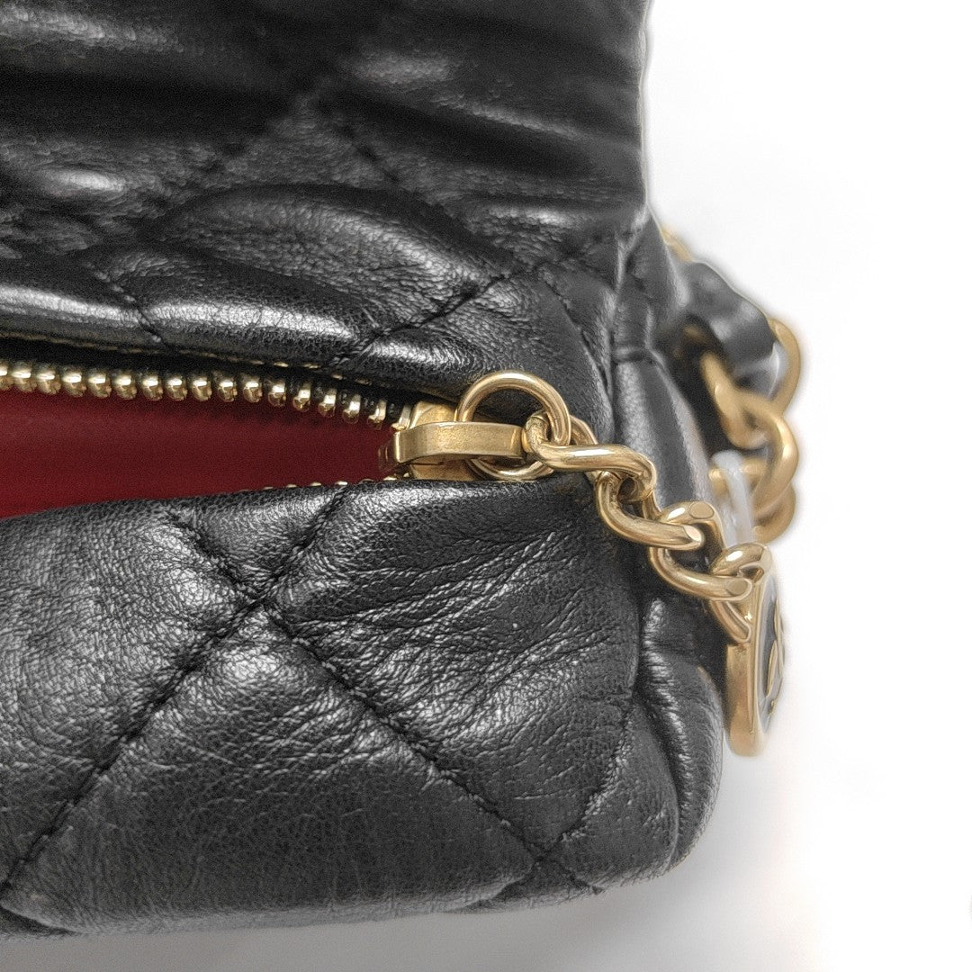 Quilted Lambskin Black