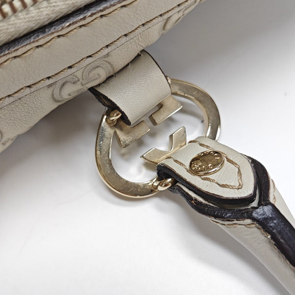 Lovely Medium Monogram Calfskin Beige