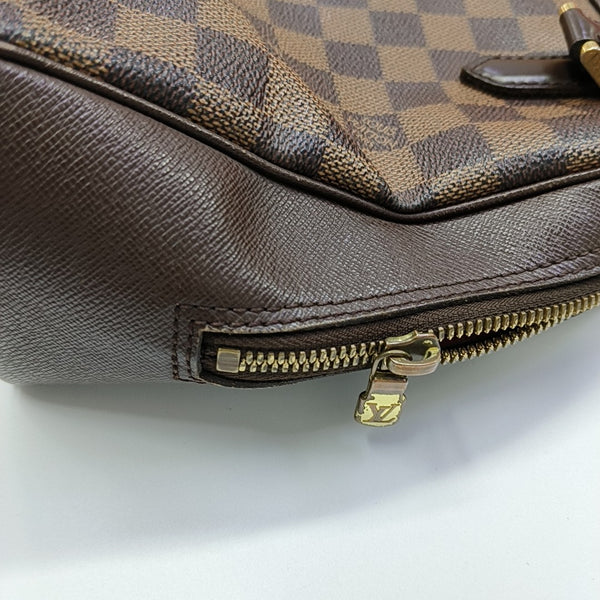 BRERA Damier Ebene Coated Canvas Brown