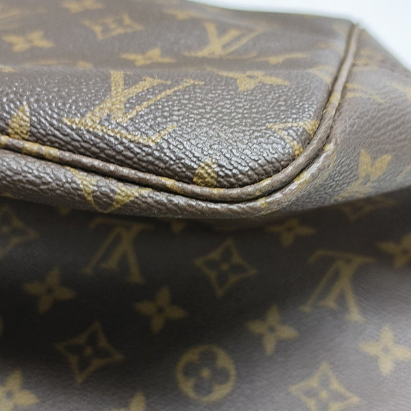 NEVERFULL GM Monogram Coated Canvas Brown