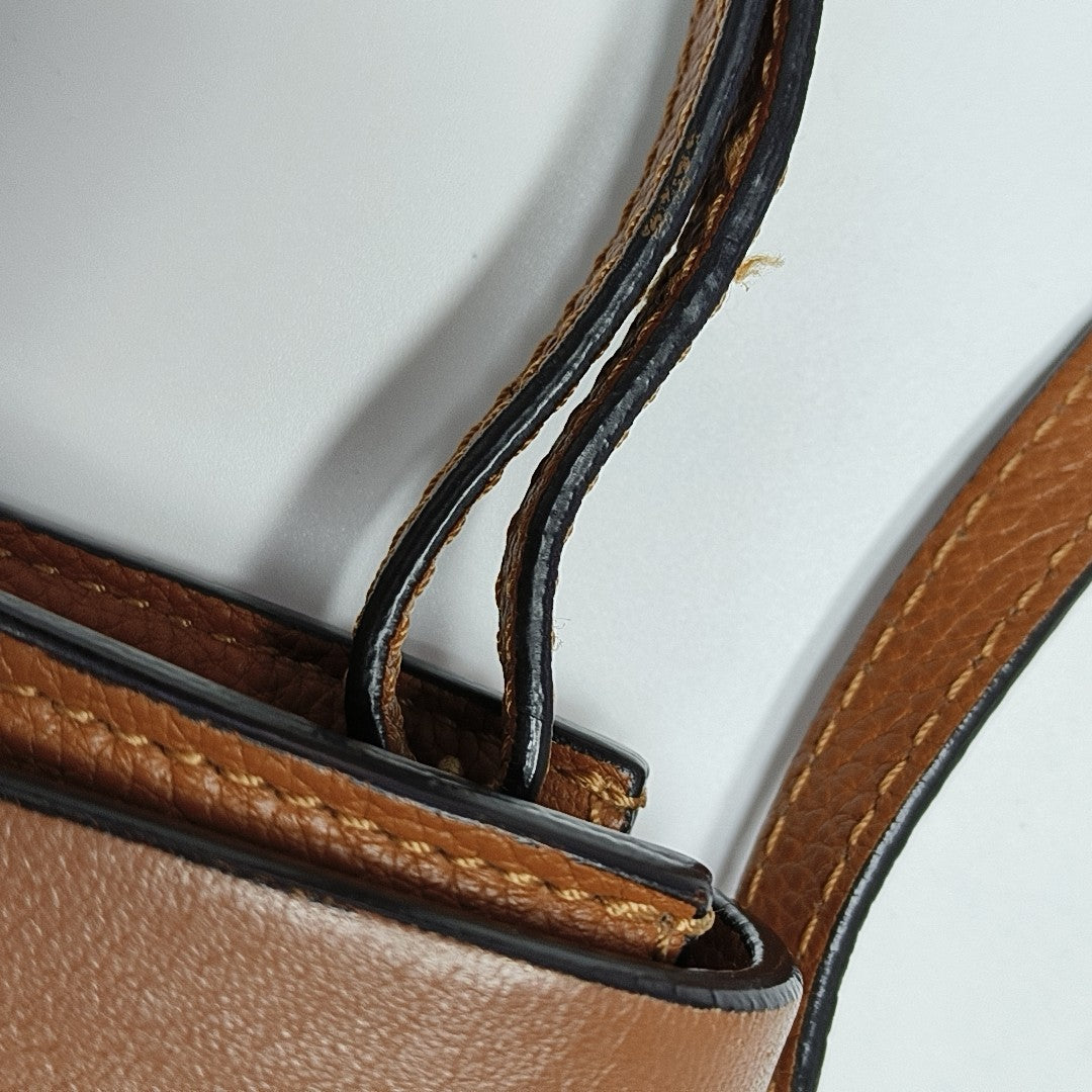 Faye Mini Calfskin Brown