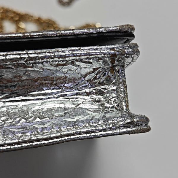 Diorama Cannage Calfskin Silver
