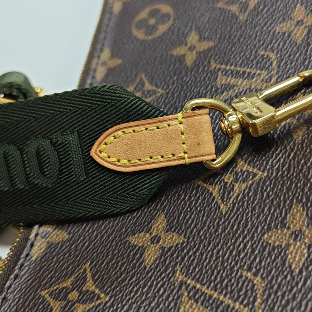 MULTI Monogram Coated Canvas Brown