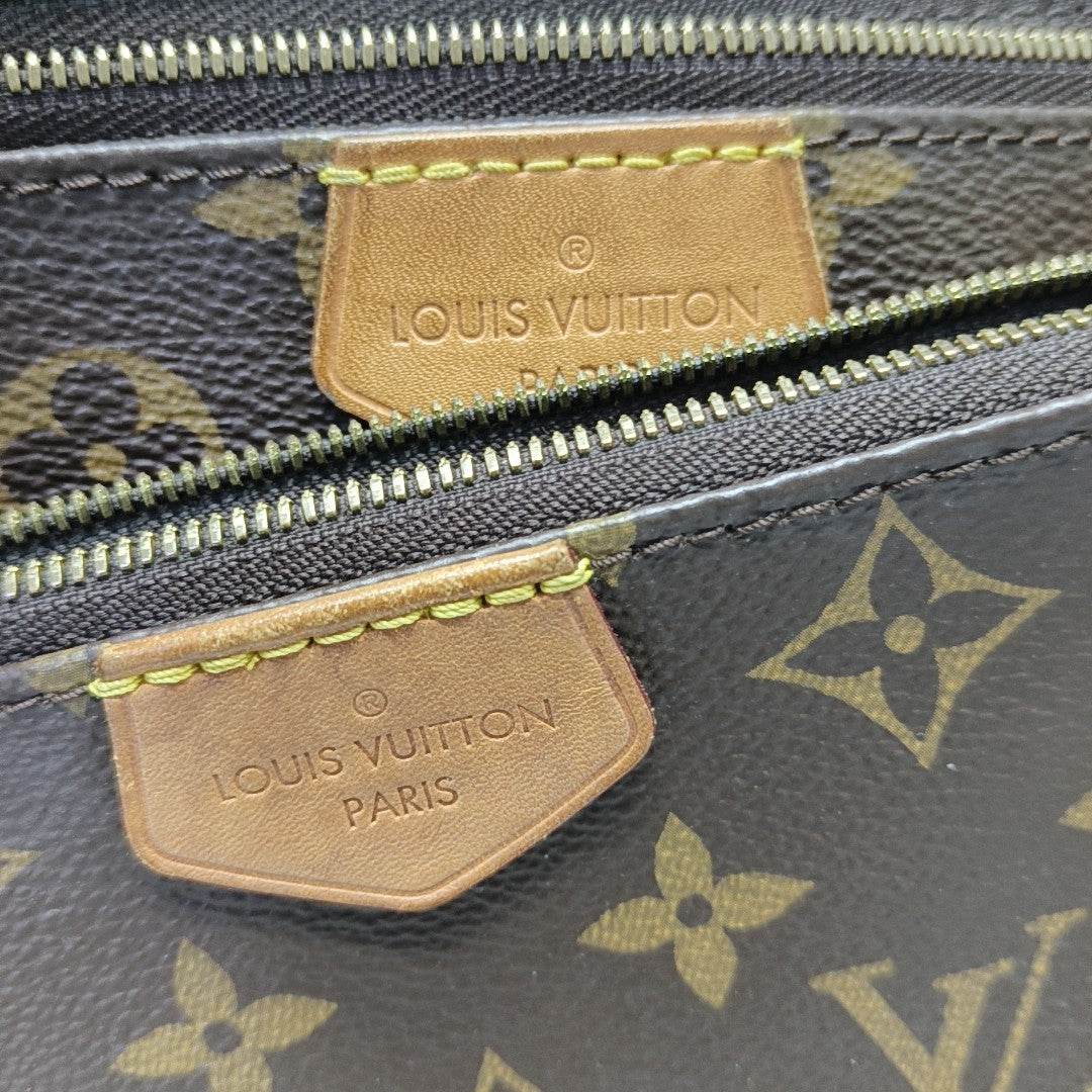 MULTI Monogram Coated Canvas Brown
