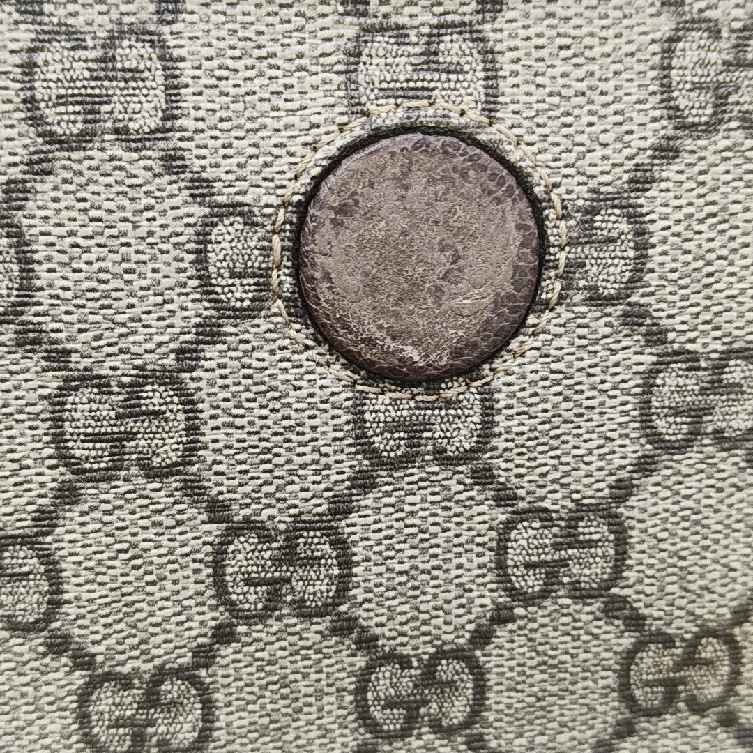 Neo Vintage Small Monogram Coated Canvas Beige