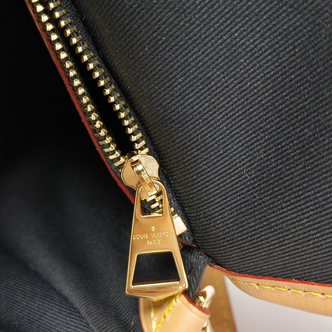 DIANE Monogram Coated Canvas Brown