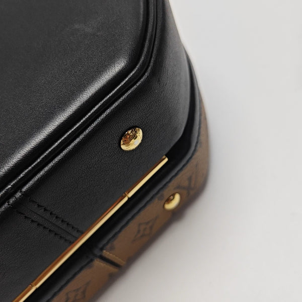 BOITE CHAPEAU PM Monogram Coated Canvas Brown