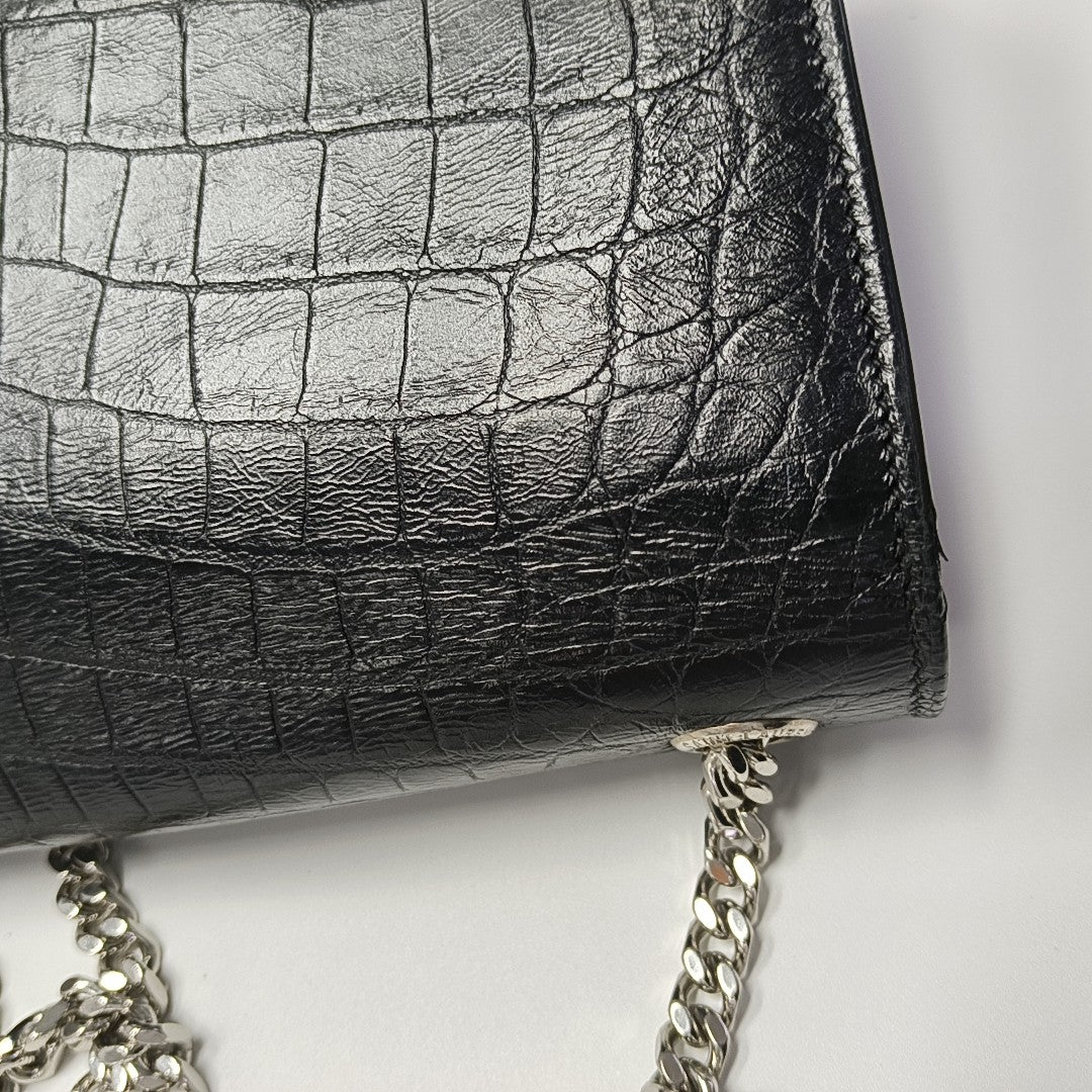 KATE Medium Calfskin Black