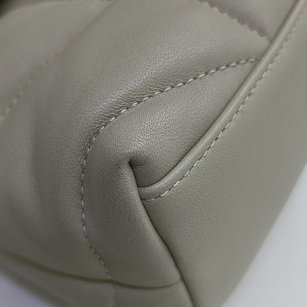 PUFFER Mini Quilted Lambskin Gray