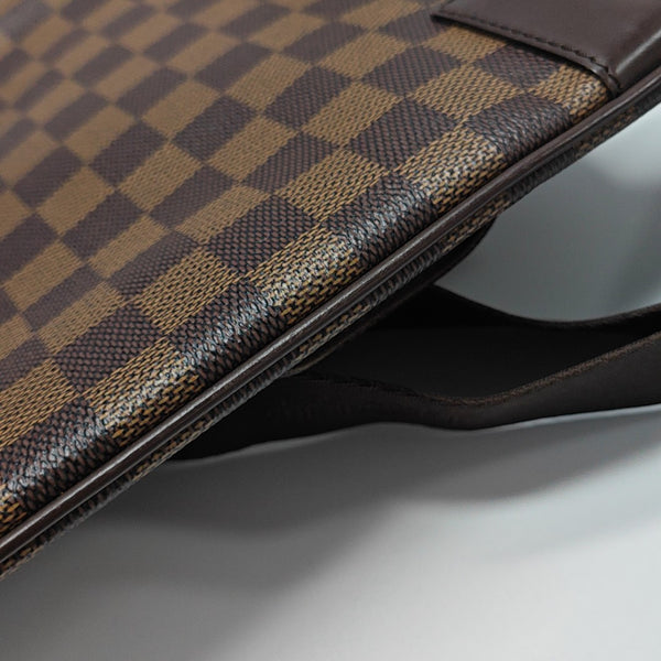 MELVILLE Damier Ebene Coated Canvas Brown