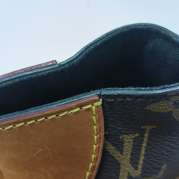 DUFFLE Monogram Coated Canvas Brown