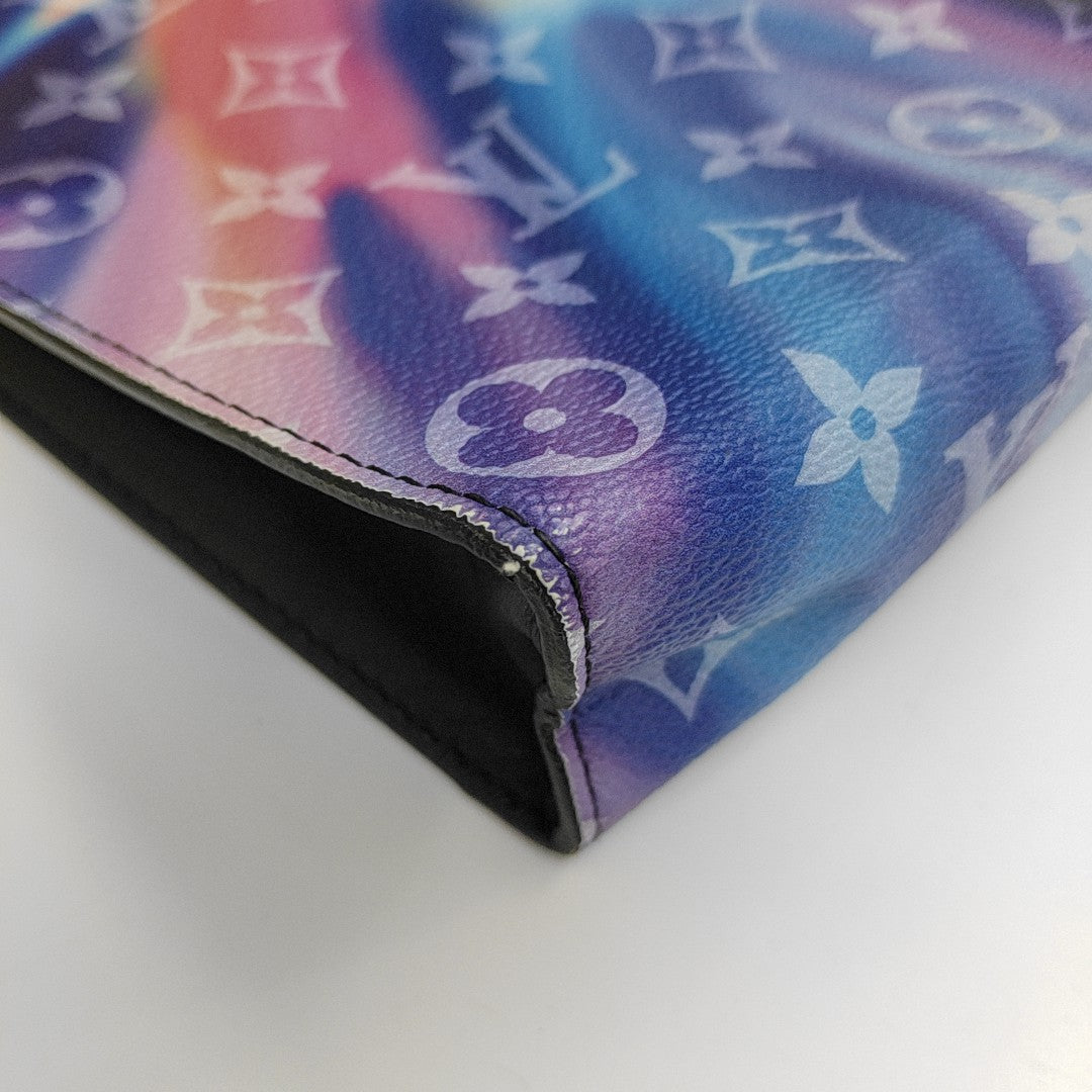 Pochette Voyag MM Monogram Coated Canvas Multicolor