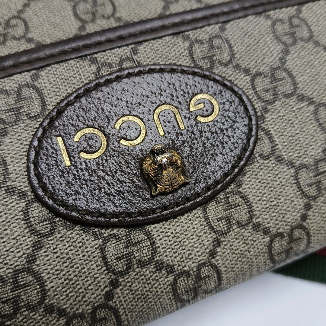 Neo Vintage Monogram Coated Canvas Beige