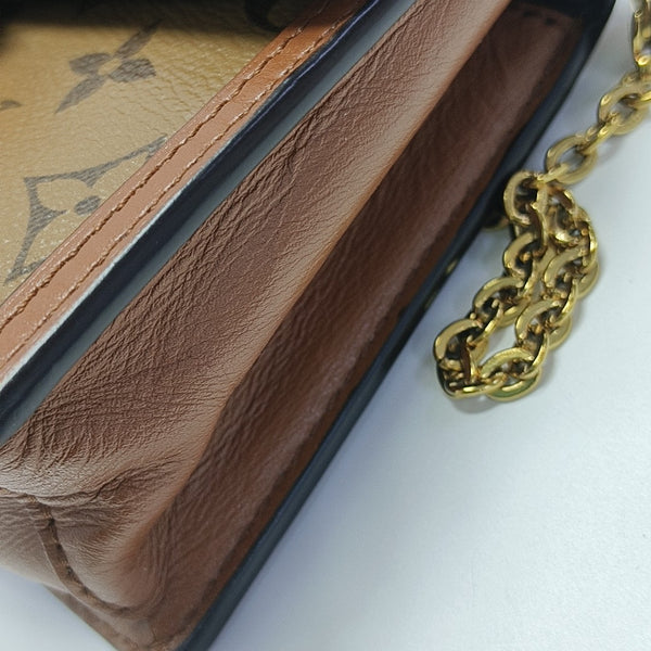 DAUPHINE WOC Monogram Coated Canvas Brown