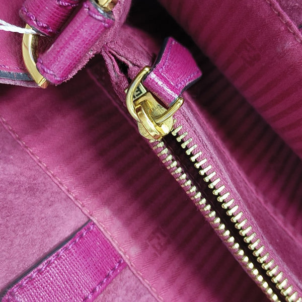 2 Jours Medium Calfskin Red