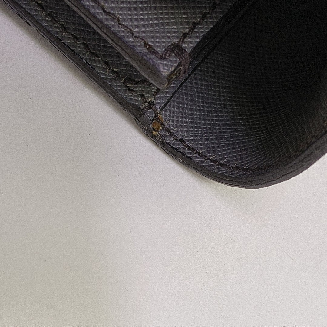 Calfskin Top Handle Bag Gray