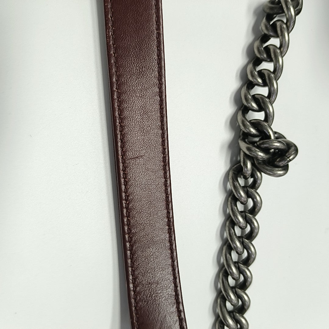 PORTOBELLO Quilted Calfskin Gray