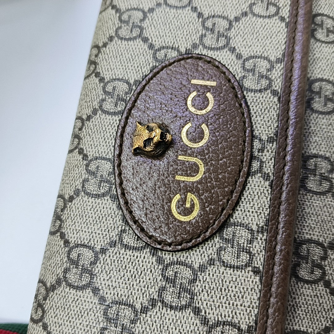 Neo Vintage Monogram Coated Canvas Beige
