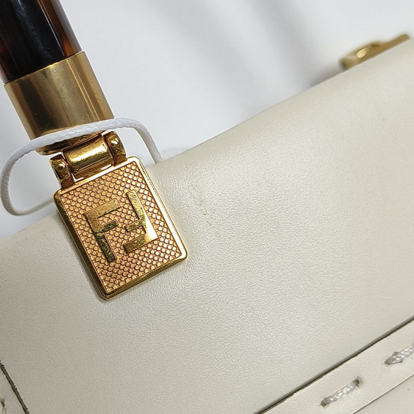 Sunshine Mini Calfskin White