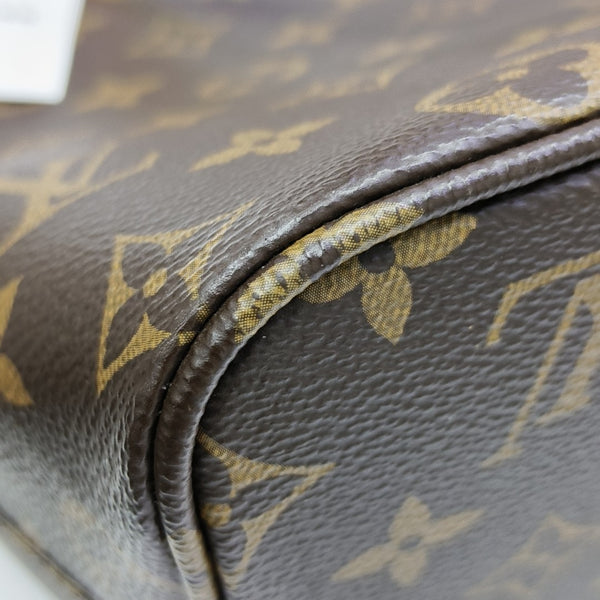 ALL IN Monogram Coated Canvas Brown