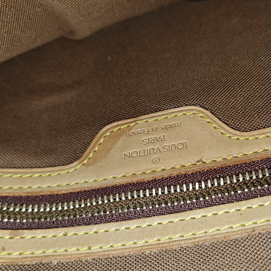 PIANO PM Monogram Coated Canvas Brown