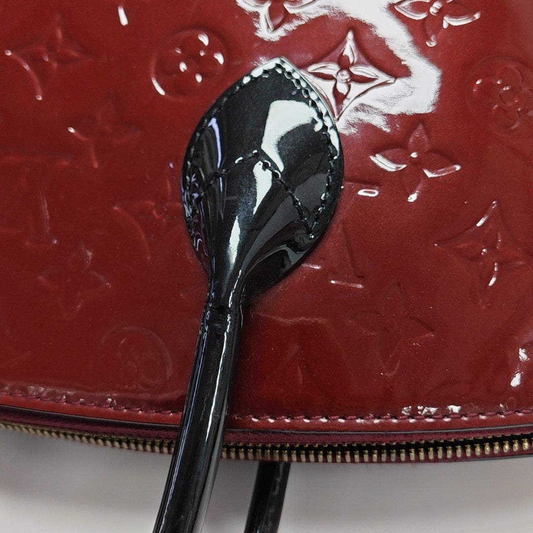 LOCKIT Monogram Patent Leather Red