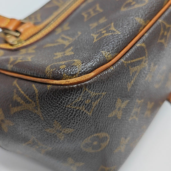 CITE Monogram Coated Canvas Brown