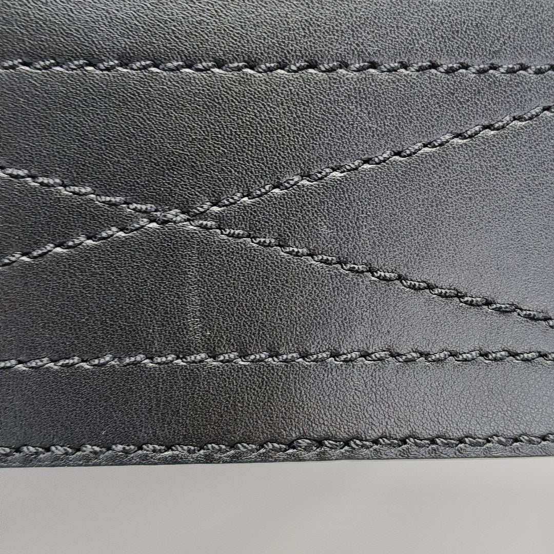 Calfskin Crossbody Bag Black