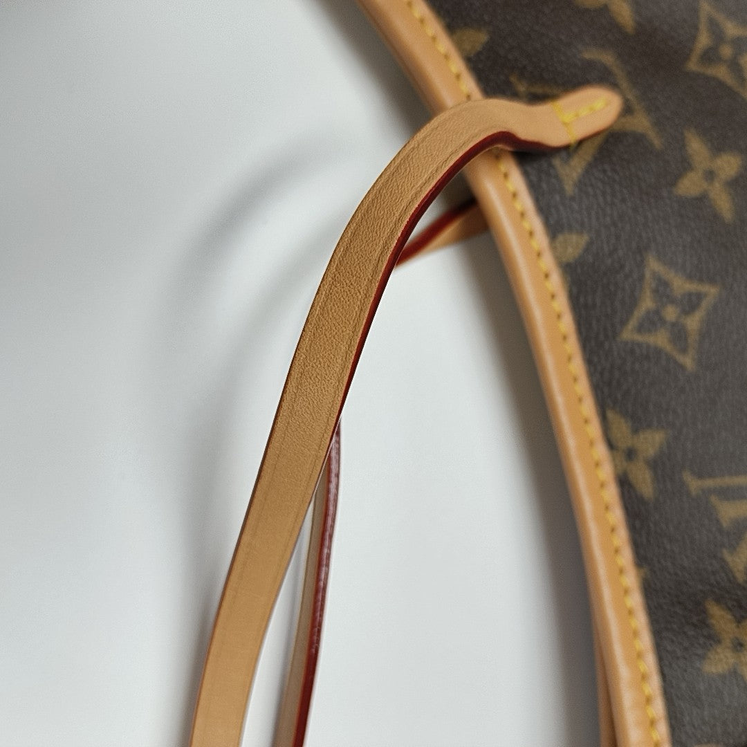 CARRYALL MM Monogram Coated Canvas Brown