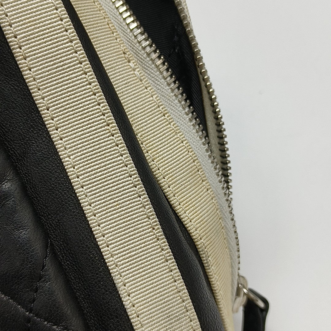 Quilted Lambskin Black