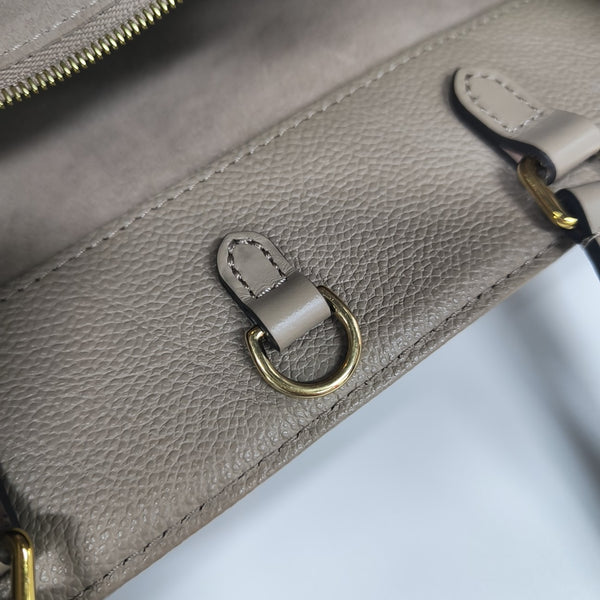 ONTHEGO MM Monogram Calfskin Gray