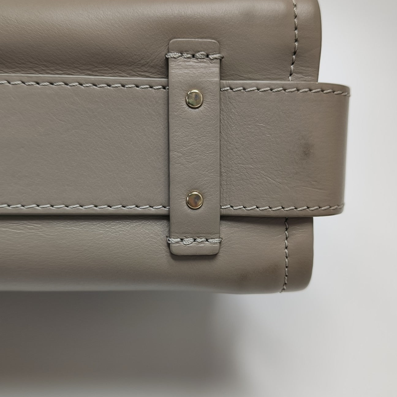 Tess Mini Calfskin Gray