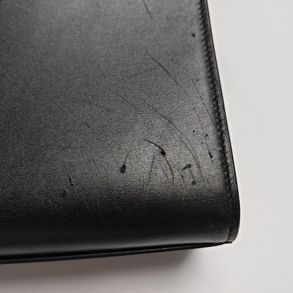 MANHATTAN Medium Calfskin Black