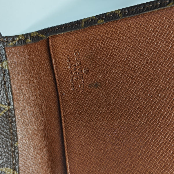 POCHETTE RABAT Monogram Coated Canvas Brown