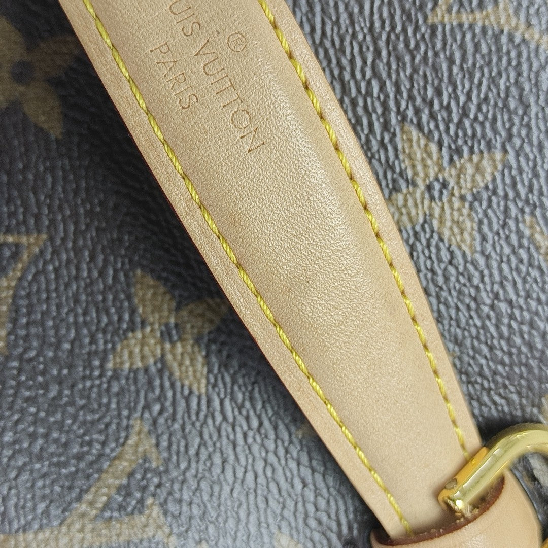 NICE Mini Monogram Coated Canvas Brown
