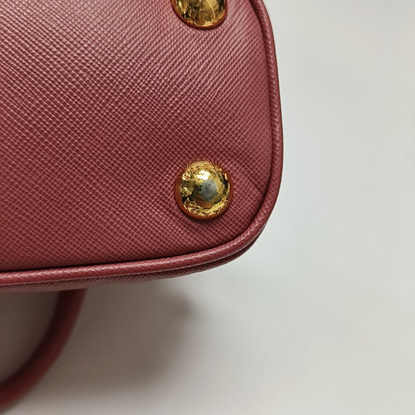 Promenade Mini Saffiano Calfskin Red