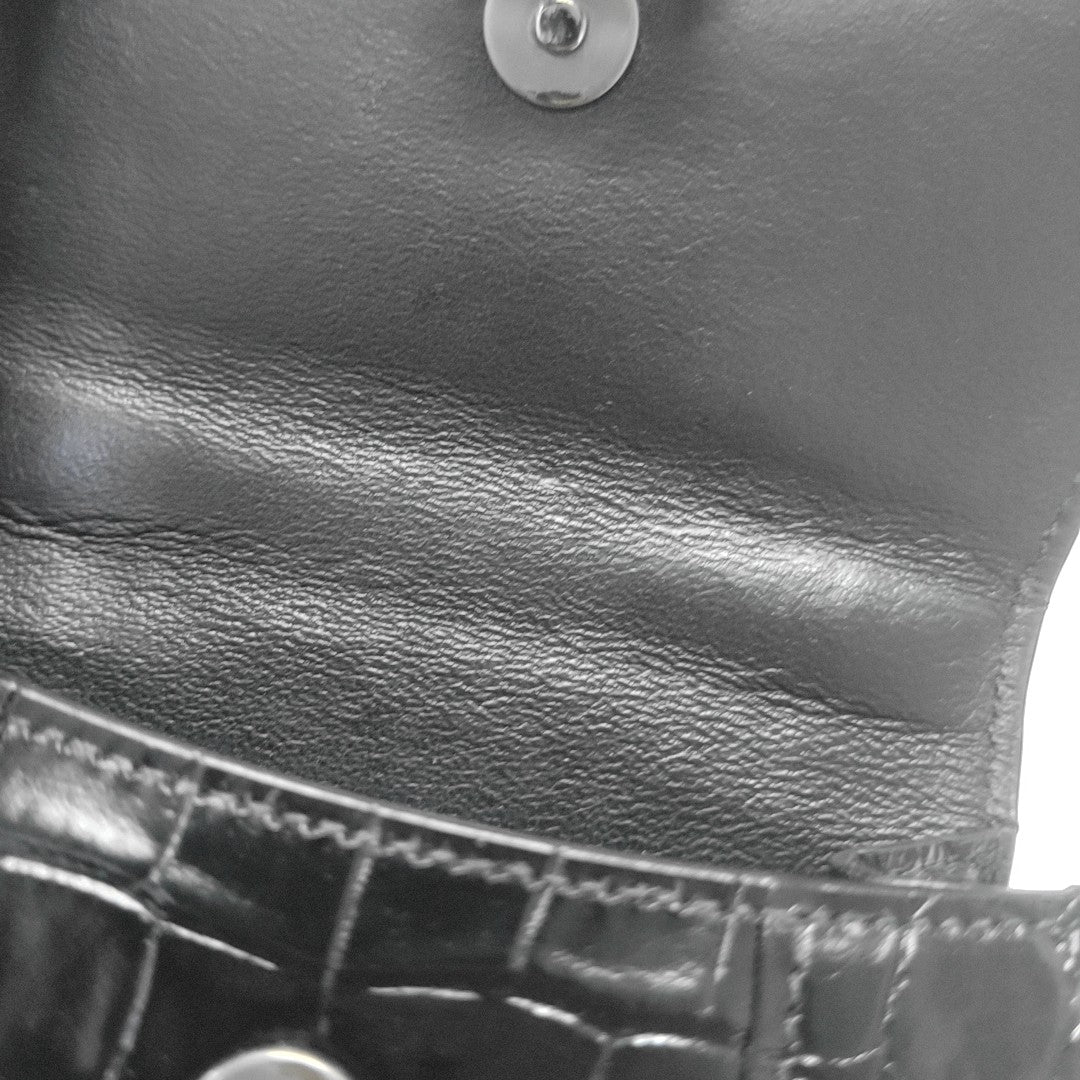 Hourglass Mini Calfskin Black