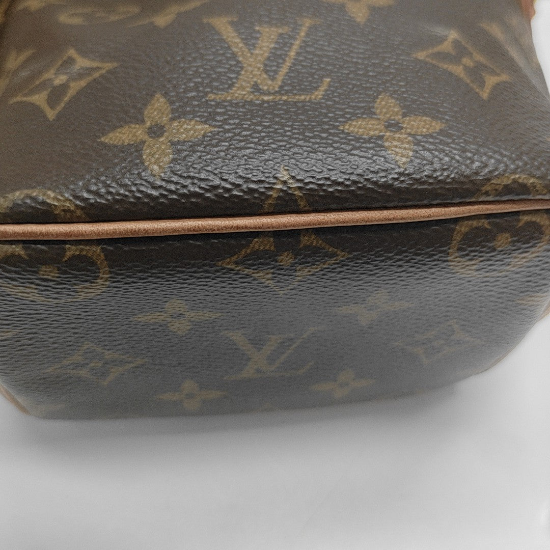 NÉONOÉ Nano Monogram Coated Canvas Brown