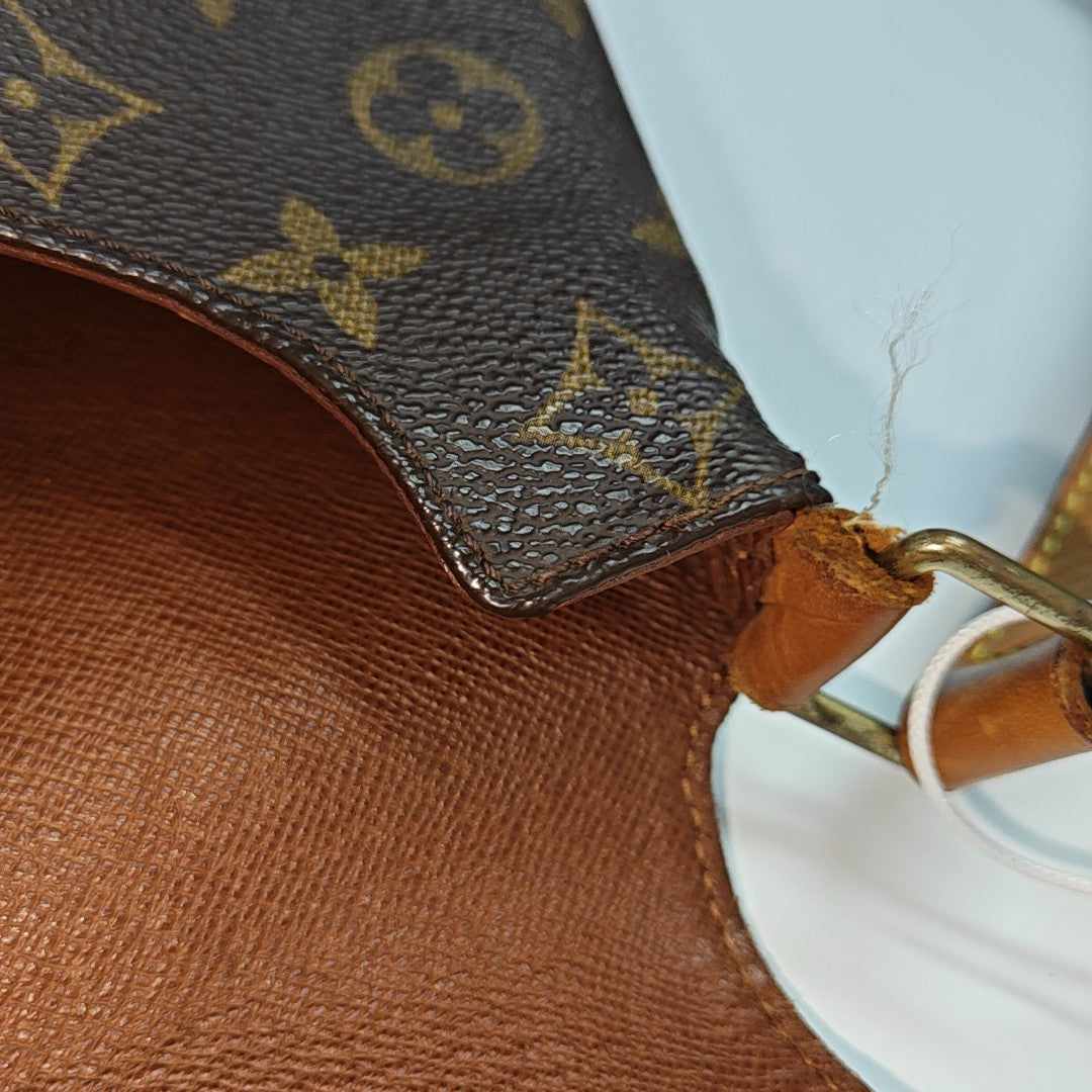 MUSETTE TANGO Monogram Coated Canvas Brown