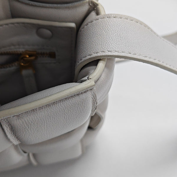 Cassette Medium Lambskin White