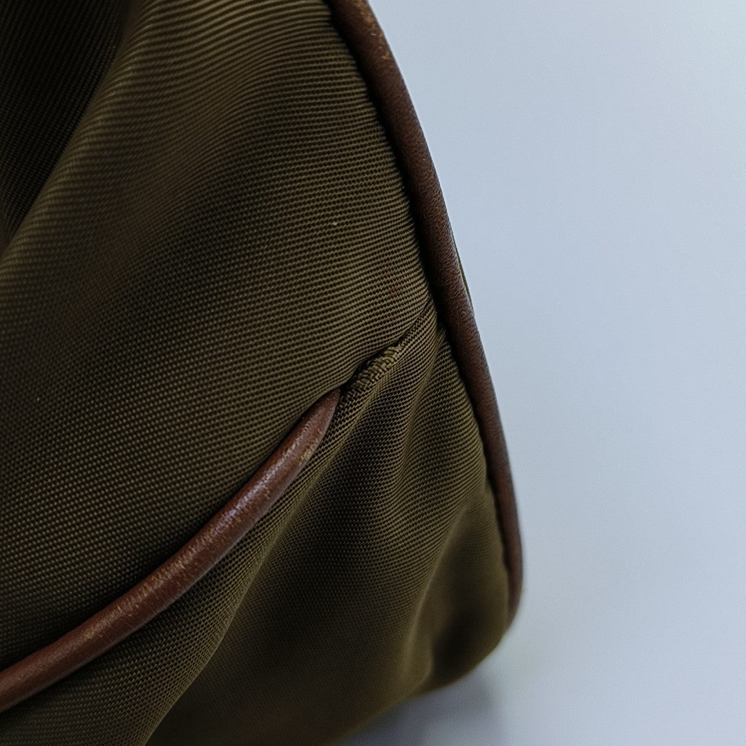 Nylon Shoulder Bag Green