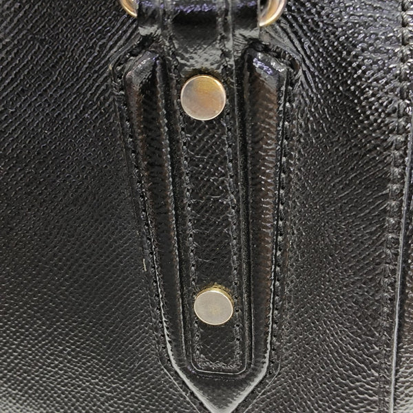 Calfskin Shoulder Bag Medium Black