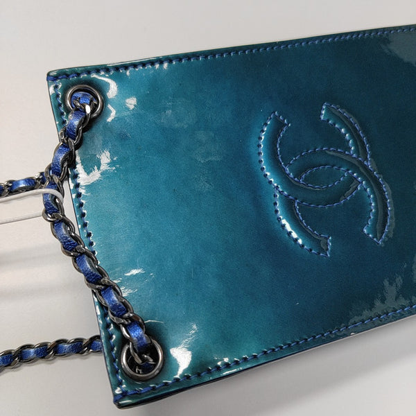 Patent Leather Blue