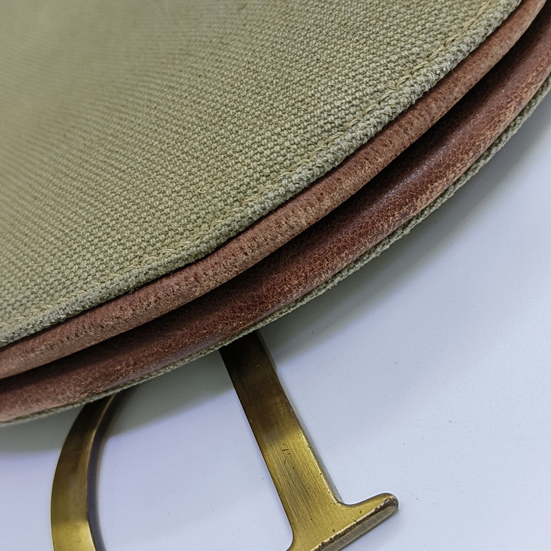 Lona de sillín beige