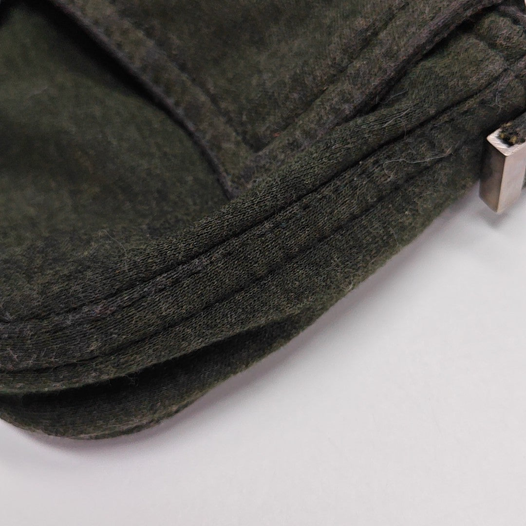 Fabric Top Handle Bag Black