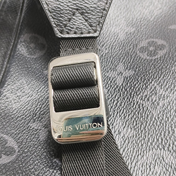 OUTDOOR PM Monogram Coated Canvas Black