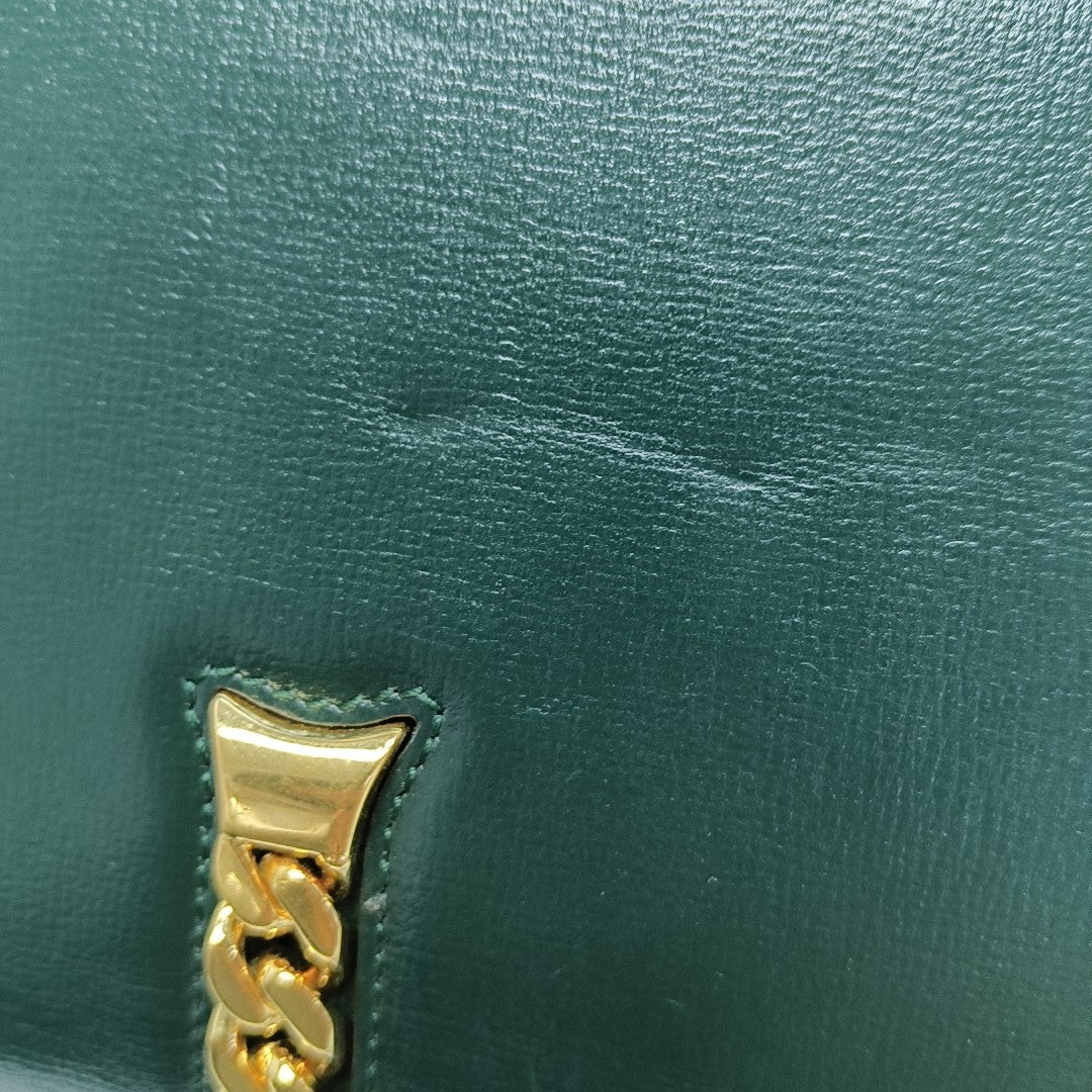 Sylvie 1969 Mini Calfskin Green