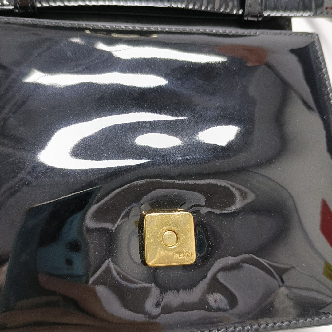 Karligraphy Patent Leather Black