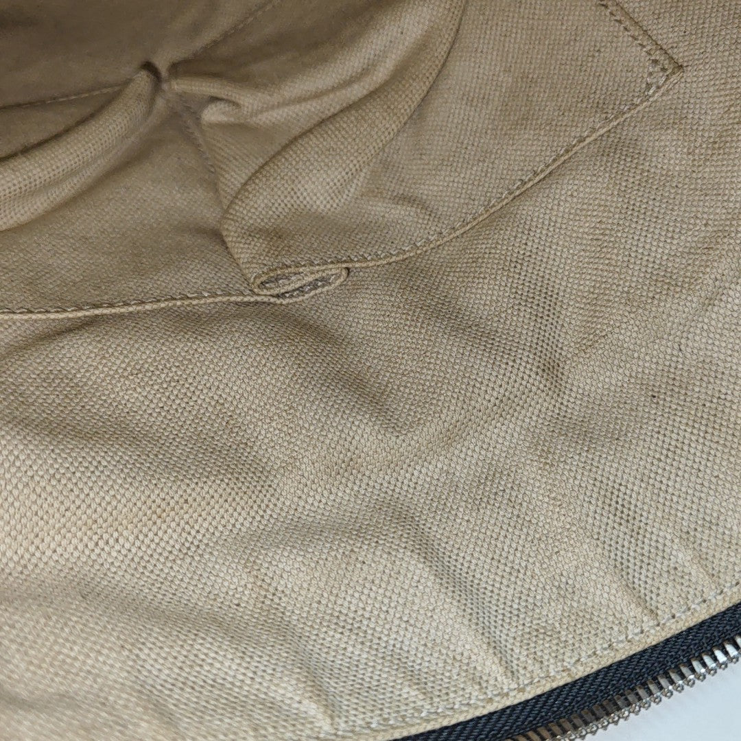 Calfskin Crossbody Bag Gray
